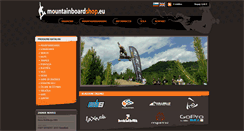 Desktop Screenshot of mountainboardshop.si
